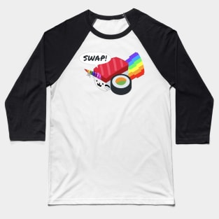 Sushi Swap Crypto Baseball T-Shirt